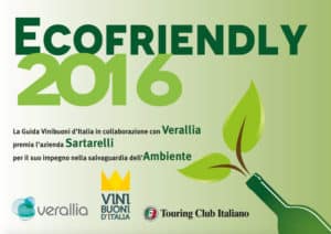 Ecofriendly ViniBuoni d’Italia 2016